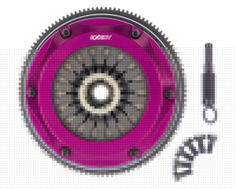Exedy 1999-2002 Nissan Skyline GTR L6 Hyper Twin Cerametallic Clutch Sprung Center Disc Pull Type EXENM052SD