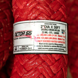 EXTREME DUTY KINETIC ENERGY ROPE 2IN DIA X 30 FT  -  Factor 55 00561
