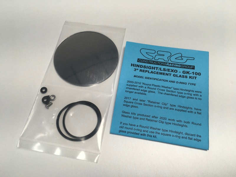 CRG 3 in. Round Replacement Glass Kit CRGGK-100