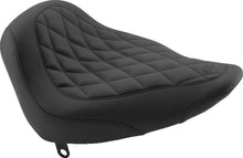 Load image into Gallery viewer, Mustang 84-06 Harley Standard Rear Tire Wide Tripper Solo Seat Diamond Stitch - Black