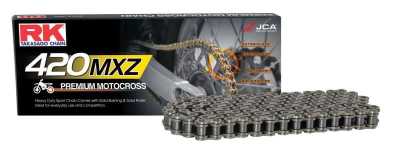 RK Chain 420MXZ-120L - Natural RKC420MXZ-120