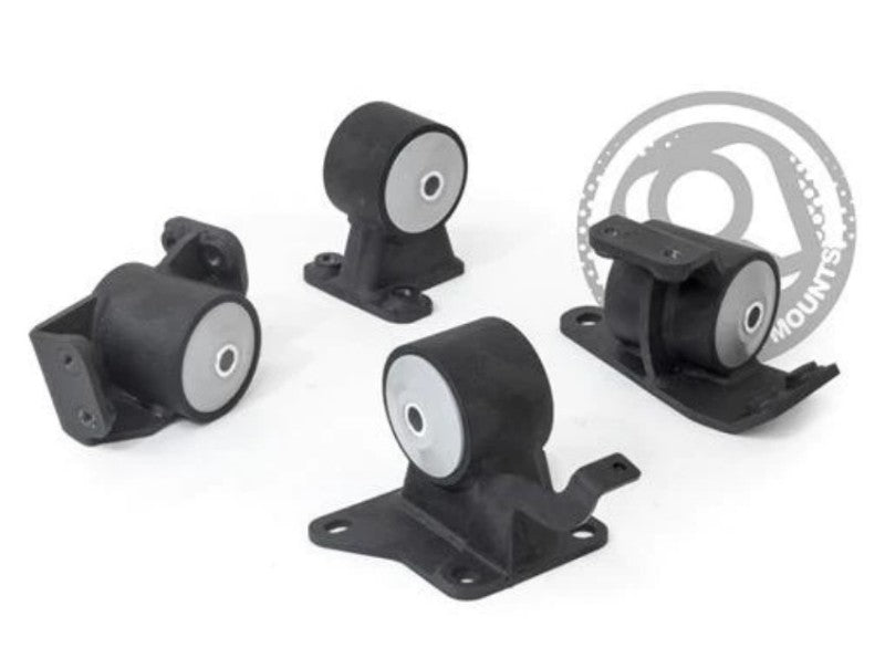 Innovative 90-99 Toyota MR2 5S/3S Black Steel Mounts 60A Bushings INM69950-60A