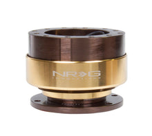 Load image into Gallery viewer, NRG Quick Release Gen 2.0 - Bronze Body / Chrome Gold Ring NRGSRK-200BR-CG