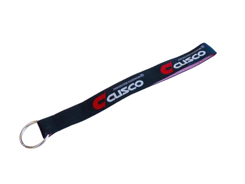 Cusco Keychain with Ring - Black Strap with Cusco Logo CUSCUS KYR BK