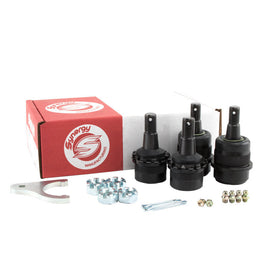 Synergy Jeep JK/WJ HD Non-Knurled Adjustable Ball Joint Kit SYN4127