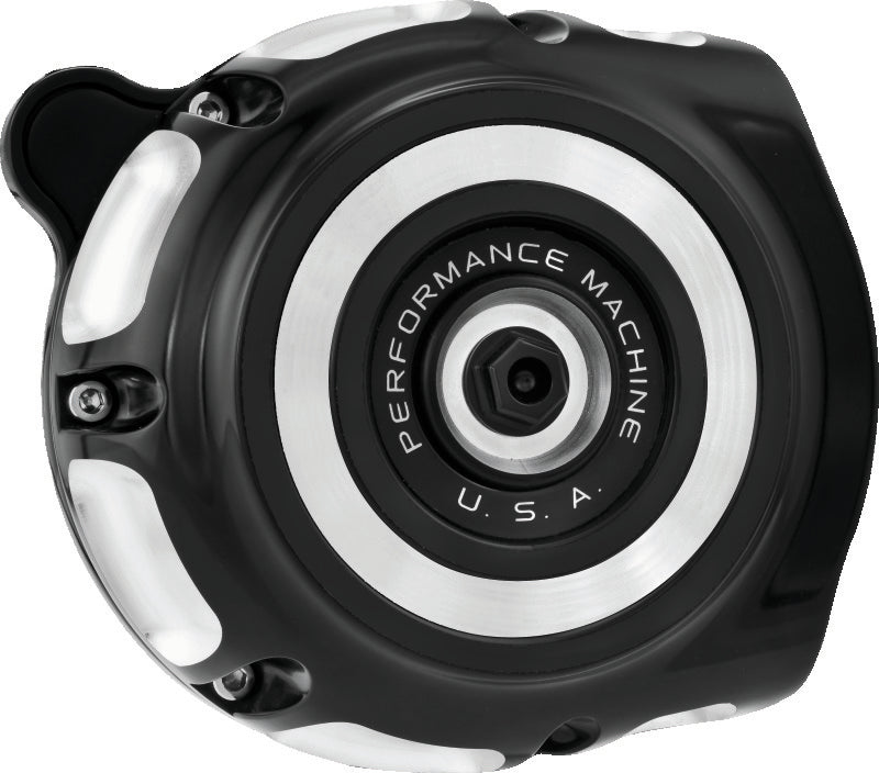 Performance Machine Vintage Air Cleaner - Contrast Cut PFM0206-2142-BM