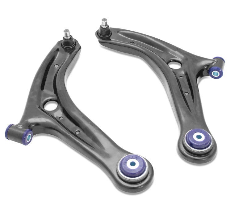 SuperPro 14-19 Ford Fiesta ST Front Lower Control Arm Set w/ Preinstalled SuperPro Bushings SPRTRC1046