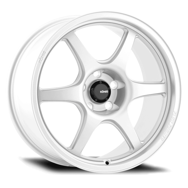 Konig Hexaform 15x8 4x100 ET25 Gloss White KNGHF8510025W