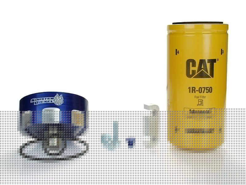 Sinister Diesel 01-15 Chevy Duramax CAT Filter Adapter SINSD-CAT-DMAX