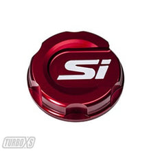 Load image into Gallery viewer, Turbo XS 2016+ Honda Civic Red Oil Cap TXSHC-OC-RED-SI