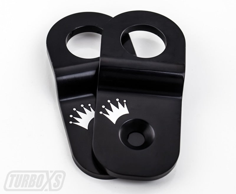 Turbo XS 15-16 Subaru WRX/STI Billet Aluminum Radiator Stay - Black TXSW15-RADSTAY-BLK