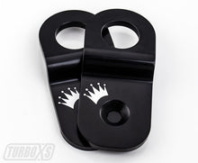 Load image into Gallery viewer, Turbo XS 15-16 Subaru WRX/STI Billet Aluminum Radiator Stay - Black TXSW15-RADSTAY-BLK