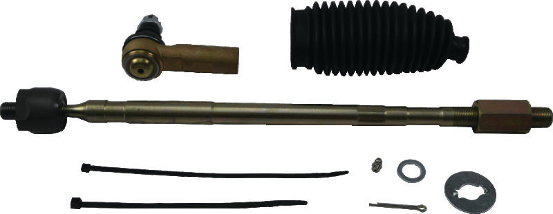 QuadBoss 20-21 Kawasaki KRX1000 Teryx Steering Rack Tie Rod Assembly Kit - Left Inner & Outer QBS420728