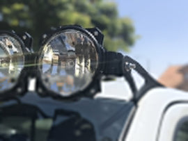 KC HiLiTES 16-19 Ford F-150/Raptor Overhead Mount Bracket Set (For Pro6) KCL7379