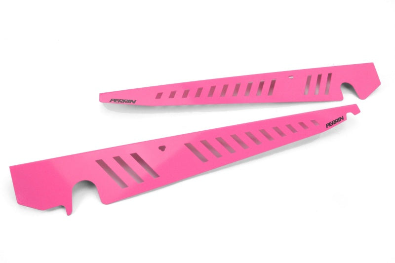 PERRIN 15-21 Subaru WRX/STI Fender Shroud Set - Hyper Pink PERPSP-ENG-550HP
