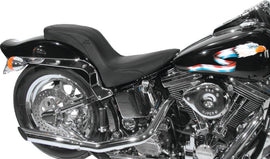 Mustang 84-99 Harley Standard Rear Tire DayTripper 1PC Seat - Black