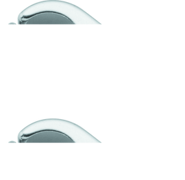 BikeMaster 2 Lines Cable Clamp - Silver BKM152467