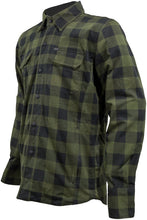 Load image into Gallery viewer, Speed and Strength True Grit Armored Motoshirt Olive/Black - Large SAS609884