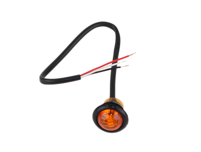 Fishbone Offroad Amber LEDs 3/4In Pair FBOFB21041