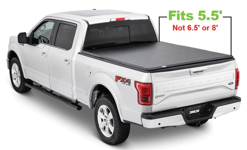 Tonno Pro 15-19 Ford F-150 5.5ft Styleside Tonno Fold Tri-Fold Tonneau Cover TNP42-314