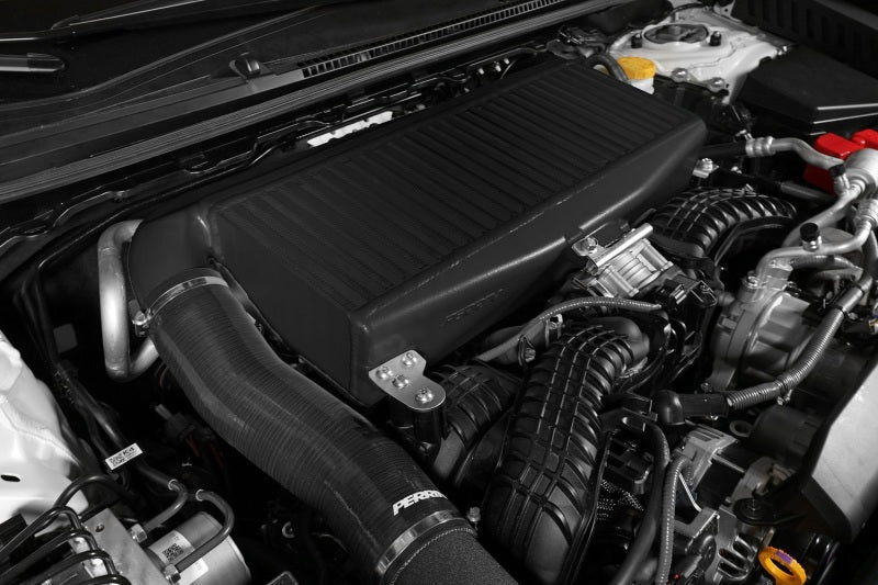 PERRIN 22-25 Subaru WRX / 19-25 Ascent / 20-25 Outback & Legacy Turbo Top Mount Intercooler - Black PERPSP-ITR-330BK