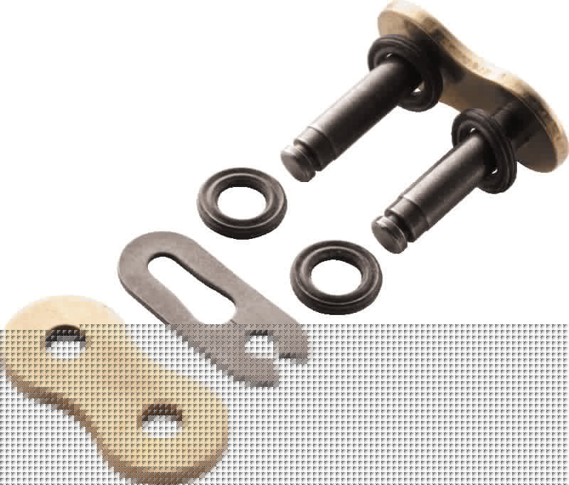 BikeMaster 530 BMXR O-Ring Clip Link - Gold BKM197396