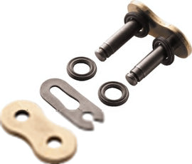 BikeMaster 530 BMXR O-Ring Clip Link - Gold BKM197396