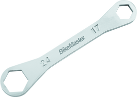 BikeMaster Rider Wrench - 24mm 6-pt x 17mm 6-pt BKM150337