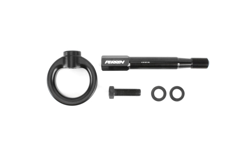 PERRIN 15-21 Subaru WRX/STI Tow Hook Kit (Rear) - Black PERPSP-BDY-252BK