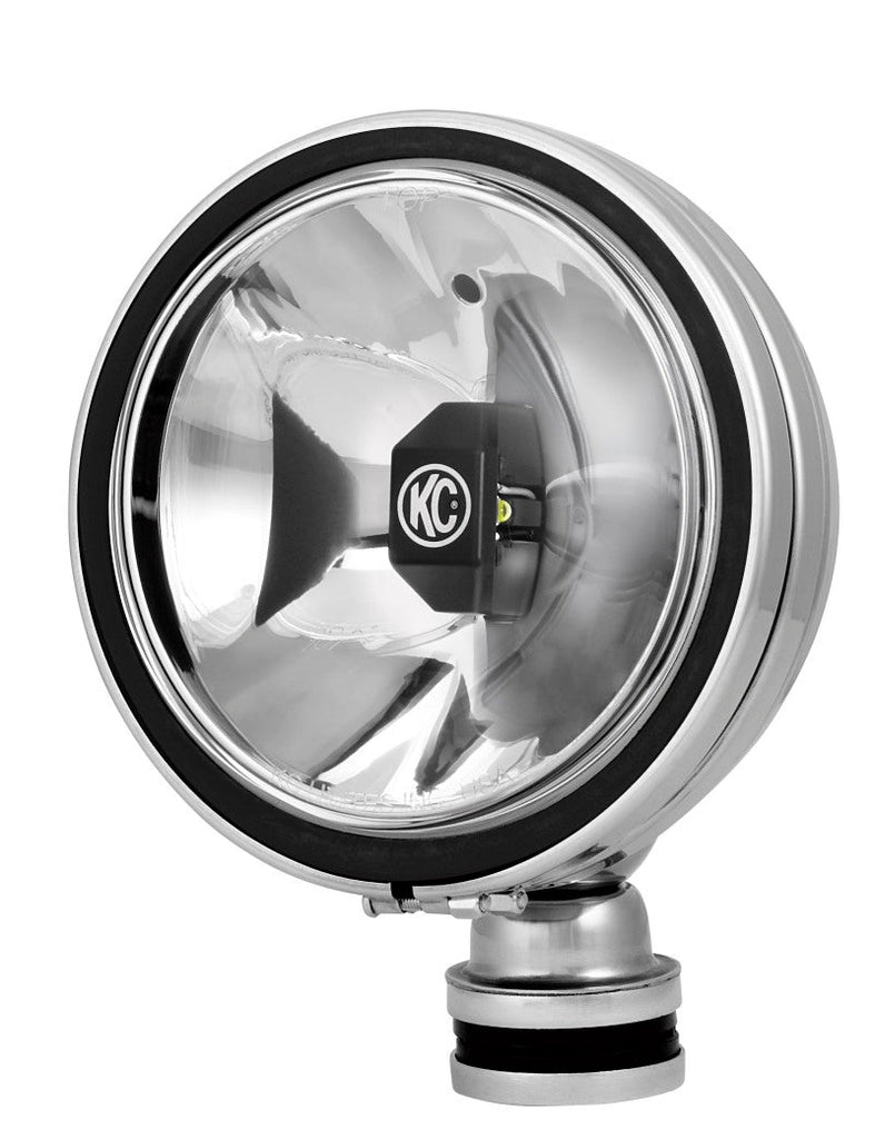 KC HiLiTES 6in. Daylighter Gravity G6 LED Lights 20w Spot Beam (Pair Pack System) - Black SS KCL651