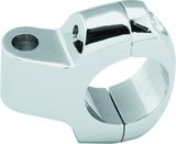 Bikers Choice Chrome Custom Mirror Clamp For 1 Inch Bar Universal