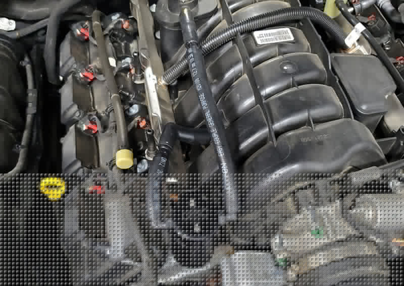 J&L 05-23 Dodge Charger 5.7L Hemi Passenger Side Oil Separator 3.0 - Black Anodized JLT3061P-B