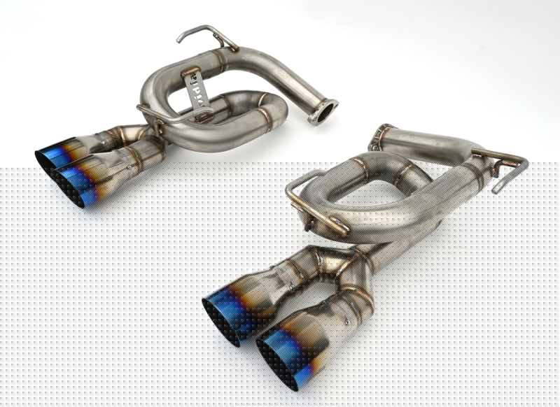 Invidia 22+ Subaru WRX Twin Loop 3.5in. Single Layer T.I Tip Axle-Back Exhaust INVHS22SW4AT4STL