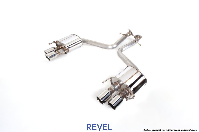 Revel Medallion Touring-S Catback Exhaust - Dual Muffler / Quad Tip 2016 Lexus RC200t F SPORT RWD RVLT70181AR