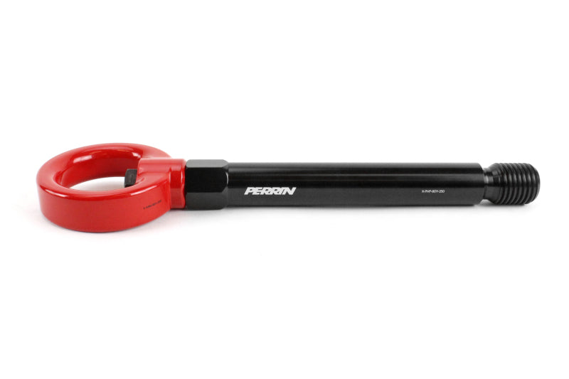 PERRIN 17-21 Honda Civic Si/Type R/Touring/Hatchback Tow Hook Kit Rear - Red PERPHP-BDY-251RD