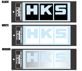 HKS LOGO Sticker W220 WHITE HKS51003-AK153
