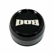 Load image into Gallery viewer, DUB GLOSS BLACK 1.7" CAP-RAISED DUB