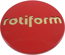 Load image into Gallery viewer, ROTIFORM 2.36"SNAPIN CAP-RED W/GOLD LOGO