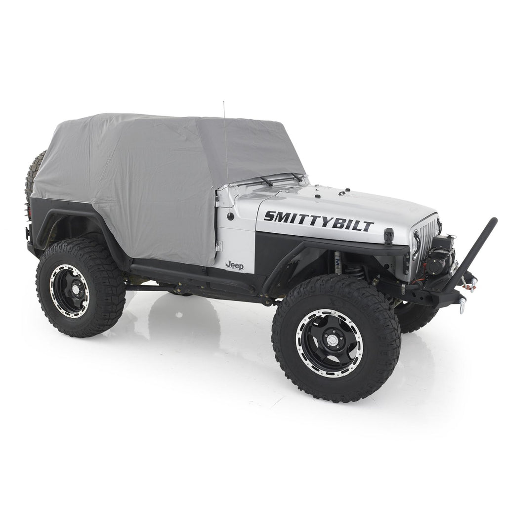 Cab Cover W/Door Flap 92-06 Wrangler YJ/TJ LJ Gray Smittybilt