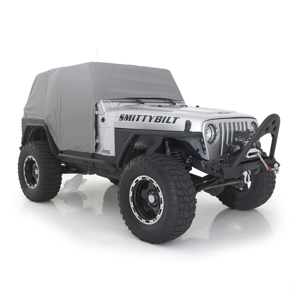 Cab Cover W/Door Flap 92-06 Wrangler YJ/TJ LJ Gray Smittybilt