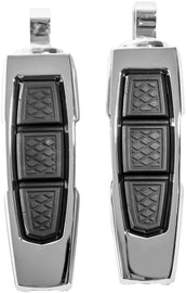 Kuryakyn Enygma Pegs With Adapter - Chrome KUR10030-1