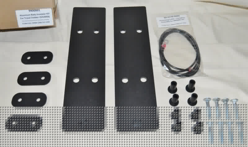 Titan Fuel Tanks 17-24 Universal Aluminum Body Insulator Kit (For use w/5410050) TFT9900001