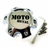 MOTO CAP 6X4.5/120 H34 - CHROME - Moto Metal 1079L121AMO3CH-H34