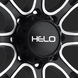 HELO CAP 6X5.5 GLOSS BLACK