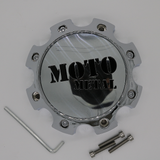 MOTO CAP 8X6.5/180 H50 CHROME - Moto Metal 1079L170MO3CH-H50