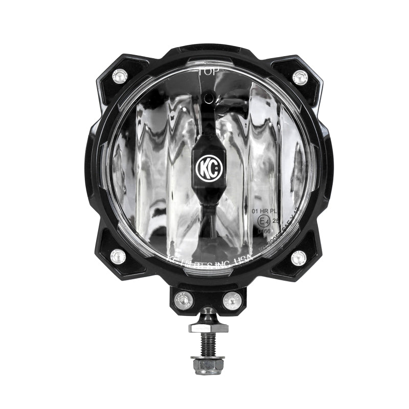KC HiLiTES 6in. Pro6 Gravity LED Light 20w Single Mount SAE/ECE Driving Beam (Single) KCL91302