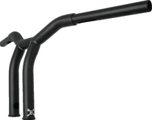 Load image into Gallery viewer, Burly Brand Dominator Raked Bar 10in - Matte Black BURB12-6051SB