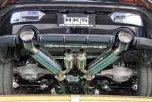 Load image into Gallery viewer, HKS FULL DUAL MUFFLER RZ34 VR30DDTT HKS31014-KN002