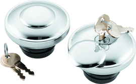 Bikers Choice L96-20 Chrome Lockable Gas Cap Vented