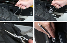 Load image into Gallery viewer, Tire Repair Kit 53 Piece Kit With Black Storage Box Up Down Air